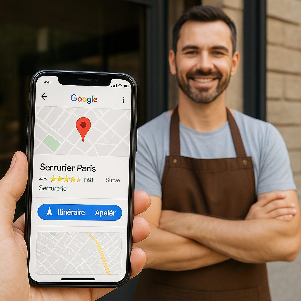création de fiche google